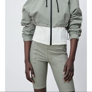 Zara Sage Green Trousers